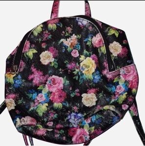 90s Floral Mini Backpack